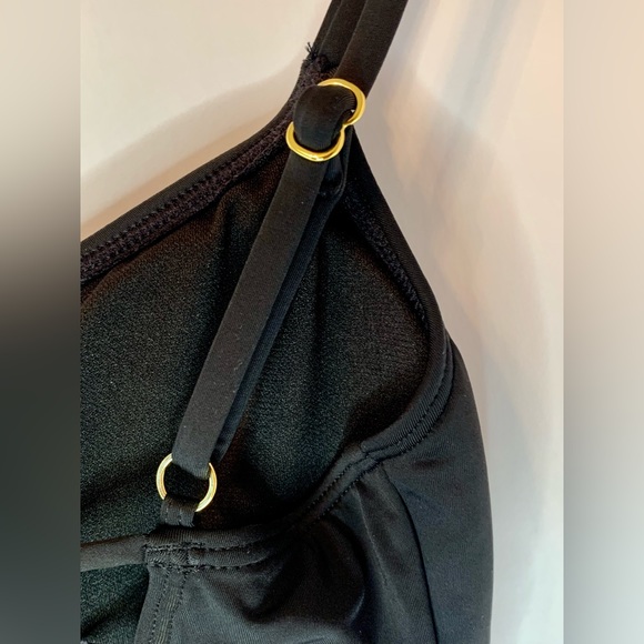 NWT The Bikini Lab Black one Piece Bathing Suit - Picture 7 of 10